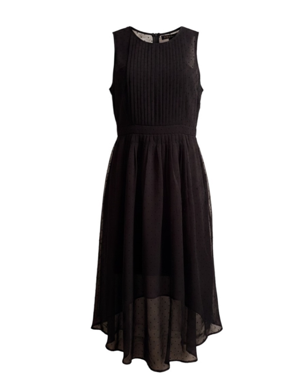 Elegant Sleeveless Black High-Low Dress -9/10 Maurices